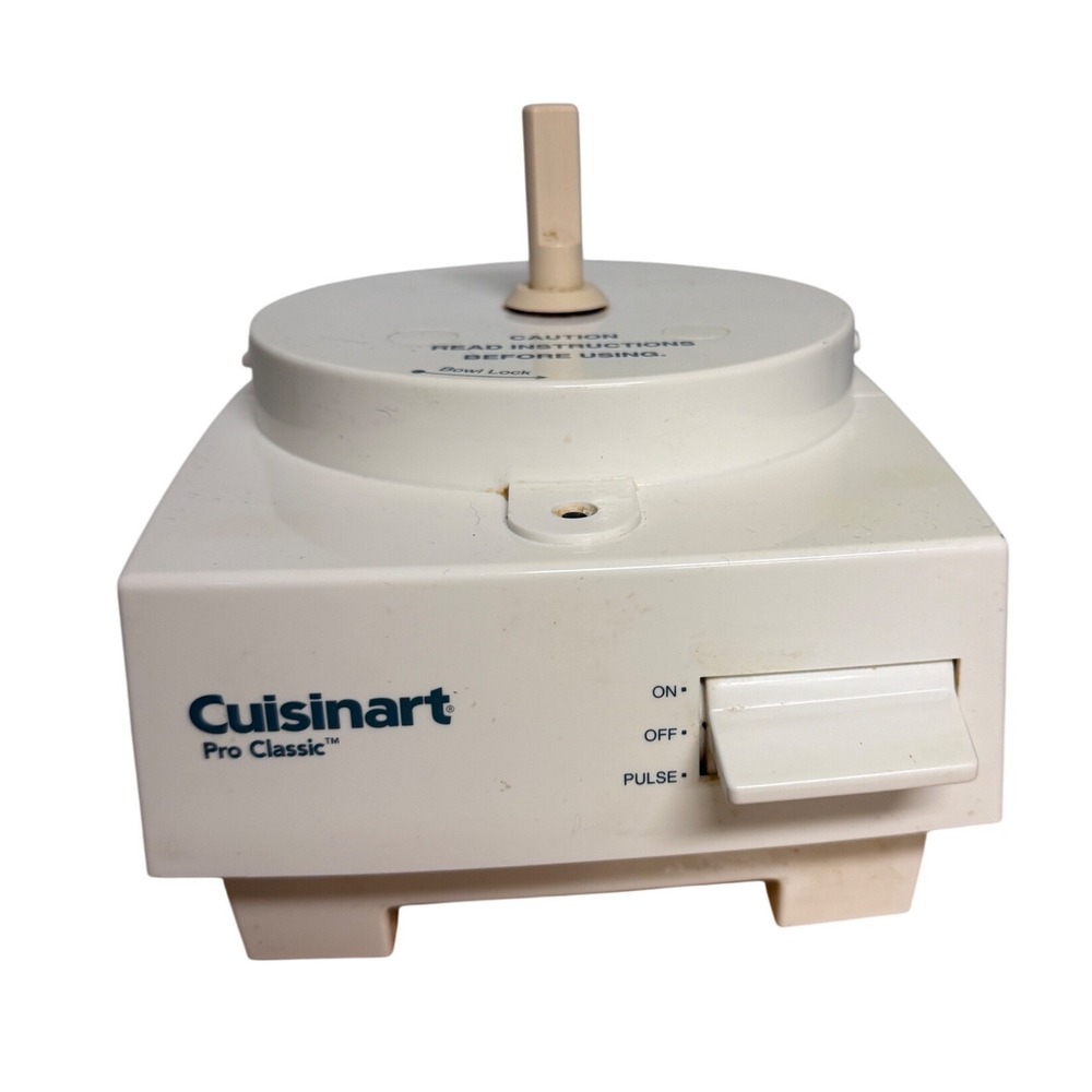 Cuisinart Pro Classic‎ Food Processor Replacement Motor Base DLC-10S White